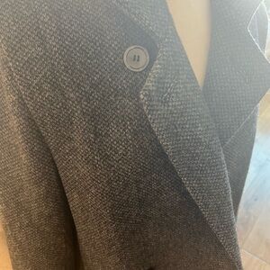 Vintage Ashley Scott Wool Gray Pea Coat